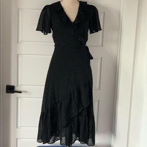 MKPDSD Michael Kors Polka Dots Sheer Dress